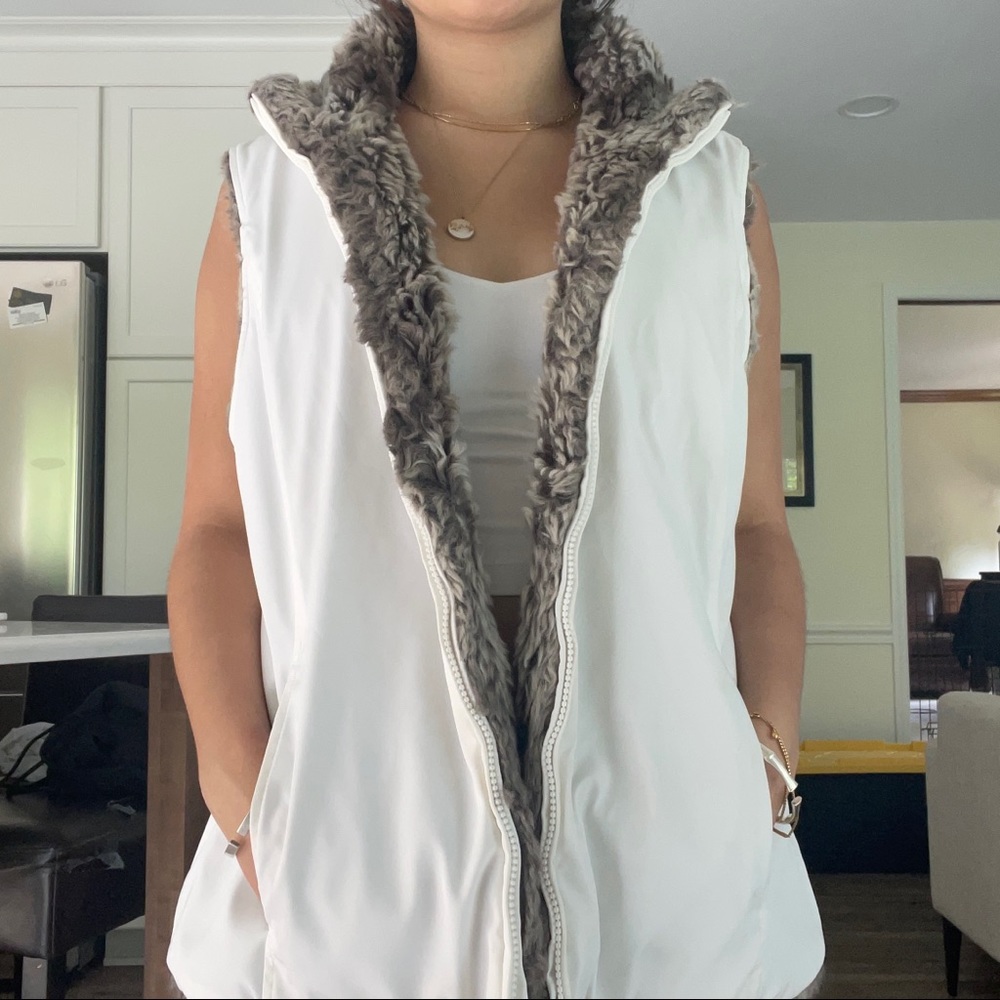 Reversible Faux Fur Vest